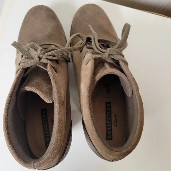 Clarks green sashlin boots - Picture 5 of 6